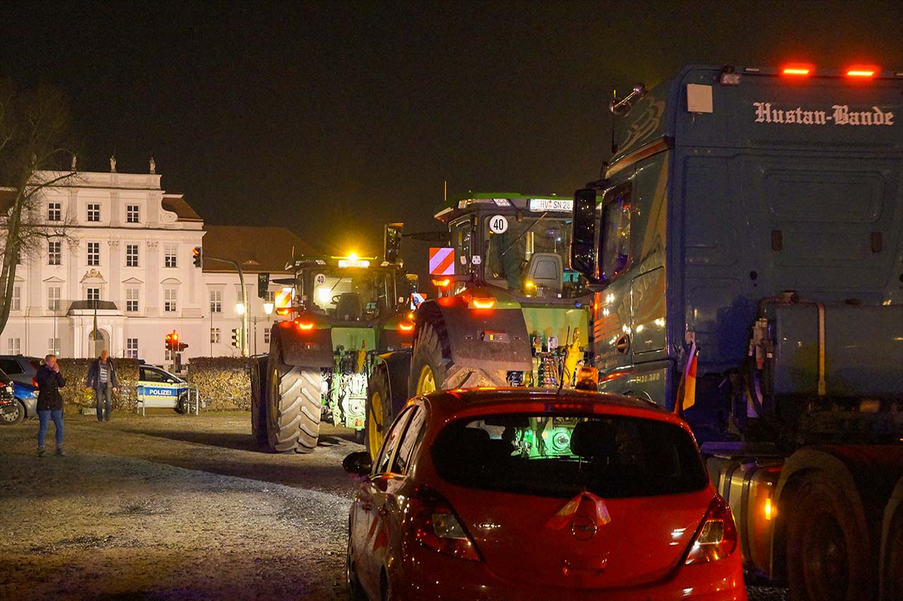 Es war wieder so weit: Der dritte Autokorso durch Oberhavel