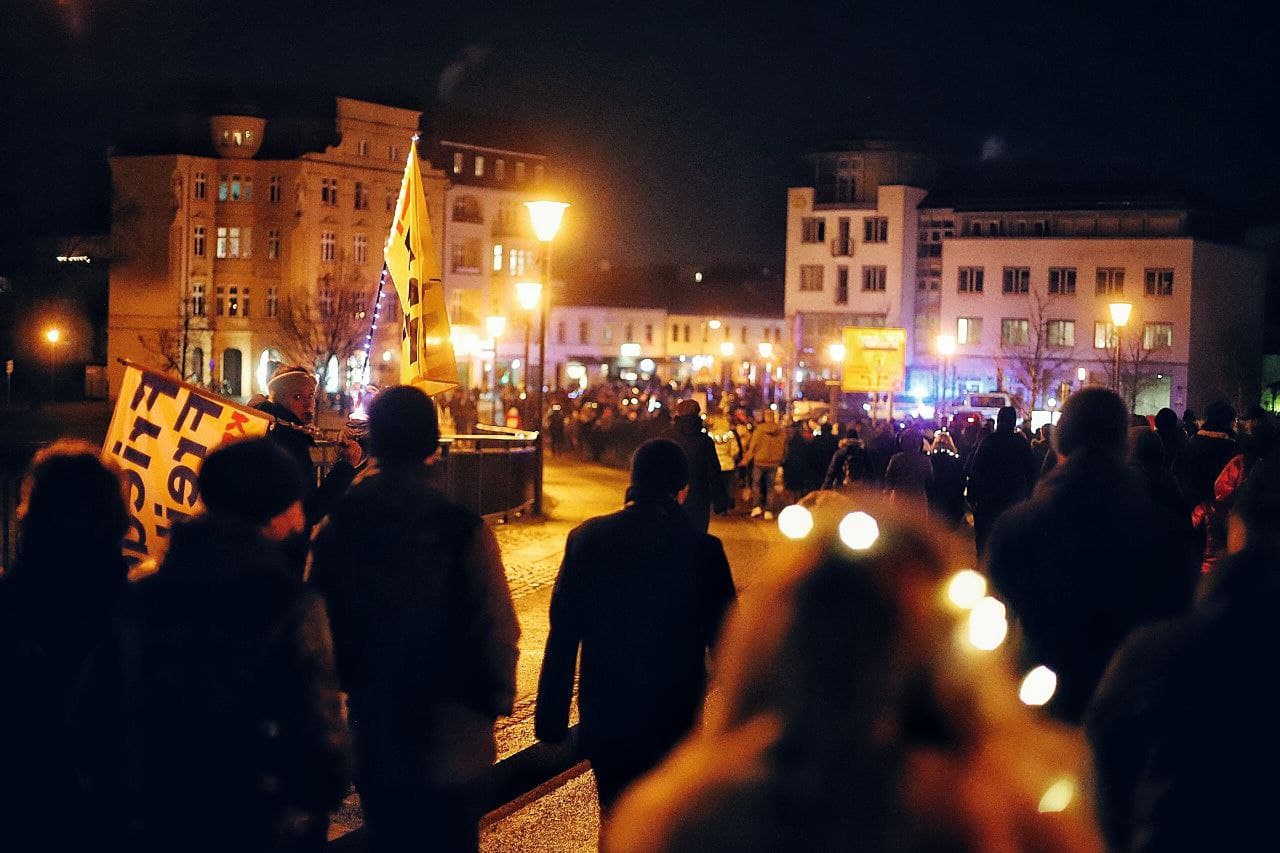 Ein heißer Demo-Winter in Oranienburg